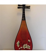 Pipa 88cm suitable for children Painted red lotus pattern Chinese string... - $702.84 CAD