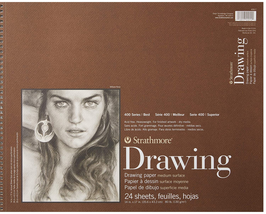 Strathmore (400-7 400 Series Drawing Pad, 14&quot;X17&quot;, Ivory/Cream - £12.35 GBP