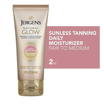New Jergens Natural Glow For Fair To Medium Skin Tones (2 fl oz) - £6.35 GBP