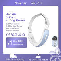 ANLAN - Original V-Face Lifting Device EMS Massage Double Chin Remove V-shaped R - $60.00