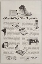 1972 Print Ad Ohio Art Company Kids Toys Etch-A-Sketch Bryan,Ohio - £13.17 GBP