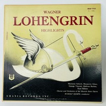 Richard Wagner Lohengrin Highlights Rudolf Kempe The Munich State Opera URLP7123 - £7.78 GBP