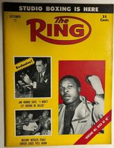 THE RING vintage boxing magazine September 1955 - €14,57 EUR