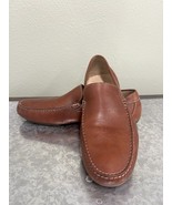 Mens Loafers Ecco Brown Leather Slip On Comfort Shoes Size EUR 45 US 11 ... - $76.57 CAD