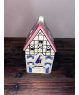 1989 Ursula Leyk Lichthaus Handmade Tealight Holder Church Cottage West ... - $36.00