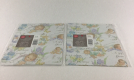 American Greetings Gift Wrap Baby Is A Blessing Shower Vintage New Seale... - £14.96 GBP