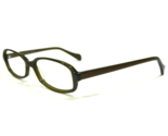 Oliver Peoples Occhiali Montature Talana JAS Gelsomino Marrone Verde Ovale - $159.09