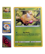 Vivid Voltage Pokemon Card (K07): Weedle 001/185 - $90.43 MXN