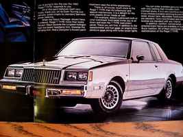 1983 Buick T-Type Brochure Regal Riviera Century - $11.88