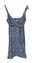 Ann Taylor Loft Vibrant Periwinkle Sundress A Line Soft Stretch Cotton Knit S - £17.34 GBP