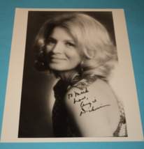 Angie Dickinson  Famous Actress  Authentic  Autographed  8 x 10  B&amp;W  Photo - £47.96 GBP