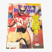 Jerry Rice Signed SI Magazine PSA/DNA 49ers Autographed No Label - £196.39 GBP