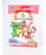 Baby Genius Set (6) 3 Music CDs 3 DVDs Bilingual Set Spanish English New... - £15.18 GBP