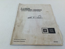 1980 GM C-4 Engine Performance Diagnosis Early 1980 Systems 16016.03-2 - £11.72 GBP