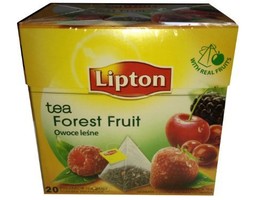 Lipton Schwarztee Forest Fruit Tea 20 Pyramiden Teebeutel - $23.95