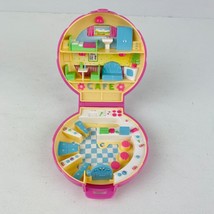 Polly Pocket Bluebird Compact Cafe Themed Booth Menu TV Register Collectible Toy - $107.99