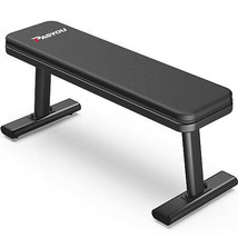 PASYOU Flat Weight Bench Workout Bench Max Load 1450LBS/660KG Strength T... - £156.56 GBP