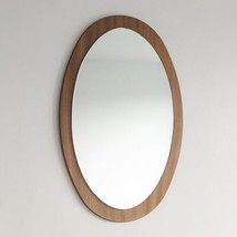 Danish MCM Teak Mirror, Vertical Wall Hanging, Mid-Century Scandinavian,... - $81.27