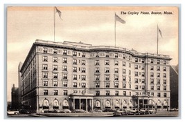 Copley Plaza Hotel Boston Massachusetts MA UNP Linen Postcard N24 - £2.33 GBP