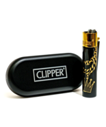 1 x Full Size Refillable Metal Clipper Special Collection Lighter With Gift Box! - £1.52 GBP - £7.91 GBP