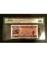 Guinea 100 Francs Banknote World Paper Money UNC PMG EPQ 66 Gem - L1 - £36.05 GBP