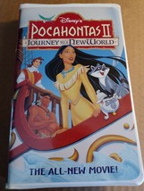 Disney&#39;s Pocahontas 2 II Journey to a New World (VHS Tape) Clamshell - £7.86 GBP