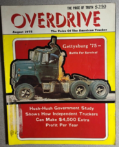 OVERDRIVE vintage Trucking Magazine  August 1975 - £27.68 GBP