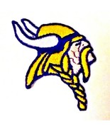 Minnesota Vikings 1 3/4&quot; Right Face Logo 90&#39;s Iron-On Patch NFL - £5.74 GBP