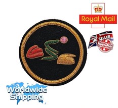Bullion Gold Embroidered panting Patches For Coat, Jacket And Uniforms. - $11.99