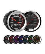 Sinco Tech 52mm Black 7 Color LED Water Coolant Temperature Temp Gauge M... - $49.49