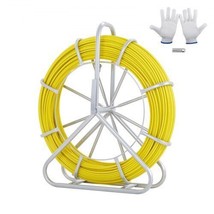 Fish Tape Fiberglass, 425 ft, 1/4 inch, Duct Rodder Fishtape Wire Puller, Ca... - $141.56