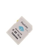 Used Toshiba FlashAir 16GB Wireless LAN Wi-Fi SD Card SDHC Class 10 W-03 - $39.59