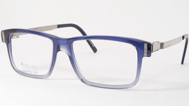 LeaLeks BO44 A09 37 00E Azul Desteñir/Plata Único Raro Gafas Marco 54-15-145 - £126.23 GBP