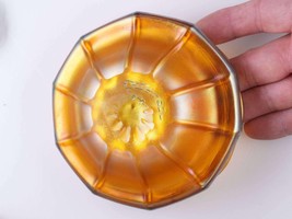 c1910 Quezal Iridescent American Art glass diminutive bowl - £218.29 GBP