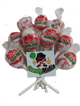 Candy Cane Tootie Pops Candy Cane Tootsie pop Peppermint lollipop candy sucker - £12.83 GBP