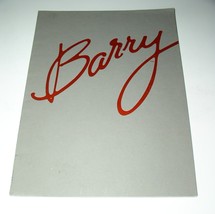 Barry Manilow Concert Tour Program Vinage 1981 VG++/NM - $20.63 CAD