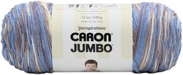Caron Jumbo Print Yarn Harbor Mist - £17.38 GBP