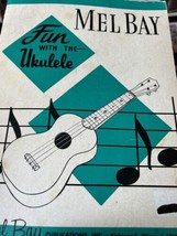 Mel Bay Divertente With The Ukulele 1961 Musica Libro - $10.58