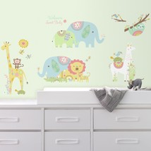 RoomMates Tribal Baby Animals Peel And Stick Wall Decals - £10.26 GBP