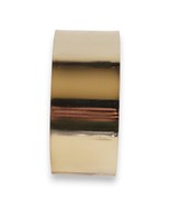 Wide Silver-Tone Bangle Bracelet Minimalist, 2.75&quot; Slip-on Classic Moder... - $12.47 CAD