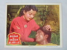 Song of India 1949 Lobby Card Sabu 11x14 Poster Gail Russell - £19.45 GBP