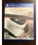 Star Wars Battlefront Deluxe Edition (Sony PlayStation 4, 2015) PS4 - $12.00