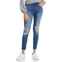 Aqua Womens Marley Denim Destructed Skinny Jeans 25 - £27.69 GBP