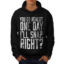 Wellcoda Threat Snap Mens Hoodie, Future Casual Hooded Sweatshirt - £25.64 GBP+