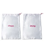 Travel Essentials Satin Clean and Dirty Laundry-Undergarment Garment bag... - $19.59