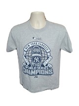 2009 New York Yankees World Series Champions Youth Large Gray TShirt - $19.80