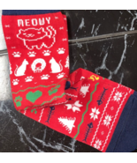 Meowy Socks Funny Pet Cat Kitty Animal Lover - $9.78