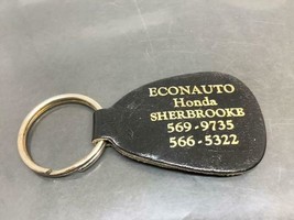 Vintage Promo Keyring Econauto Honda Keychain Sherbrooke Pq Ancien Porte-Clés - £6.48 GBP