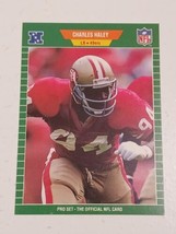 Charles Haley San Francisco 49ers 1989 Pro Set Card #378 - £0.78 GBP