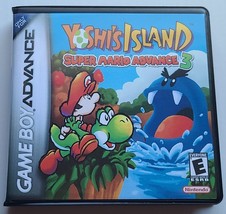 Super Mario World 2 Yoshi&#39;s Island Advance 3 CASE ONLY Game Boy Advance GBA Box - £11.16 GBP